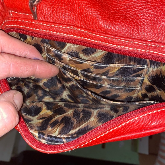 Sofia Caperell Red Hand Bag - Picture 8 of 17